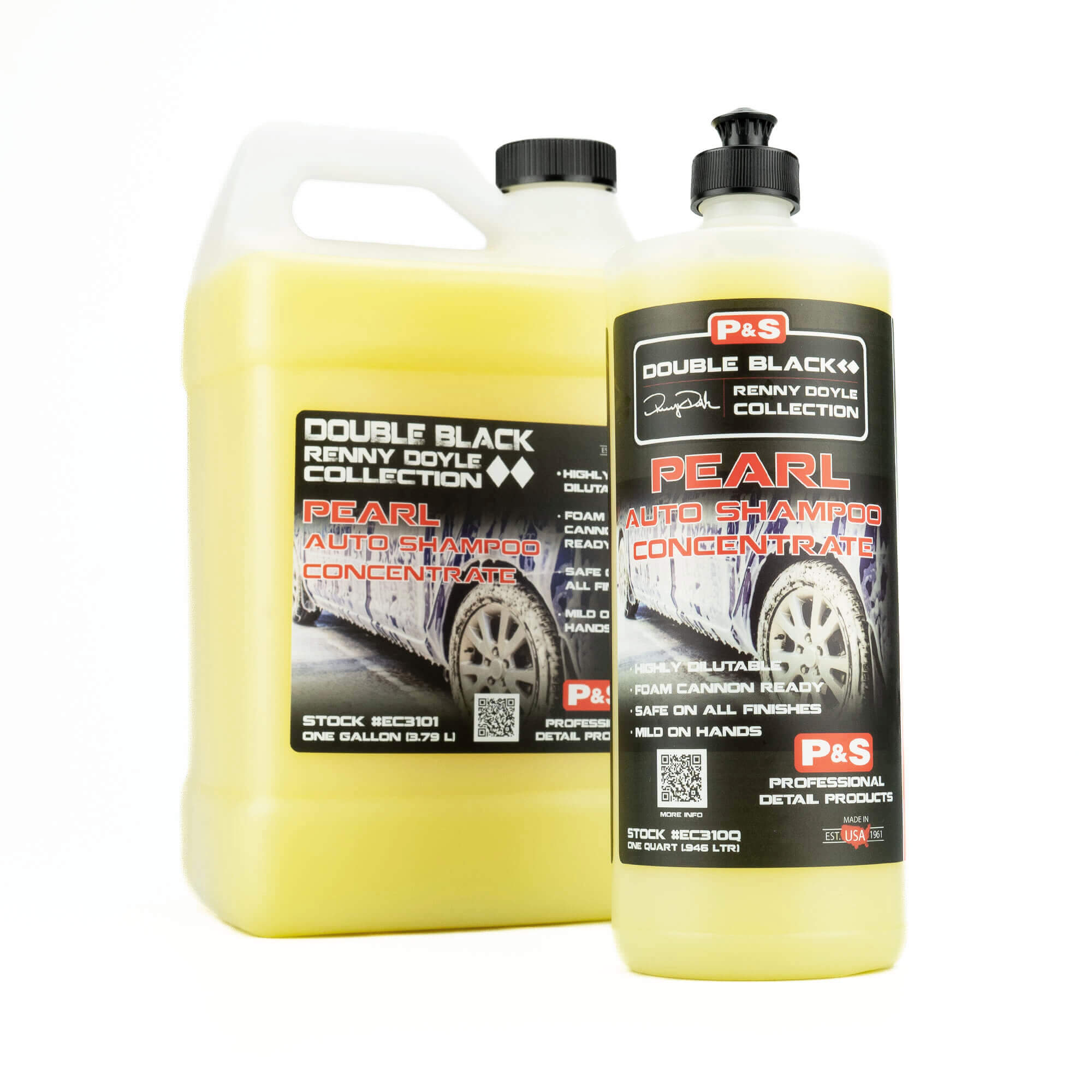 P&S Double Black  Pearl Concentrated Auto Shampoo – Detailers