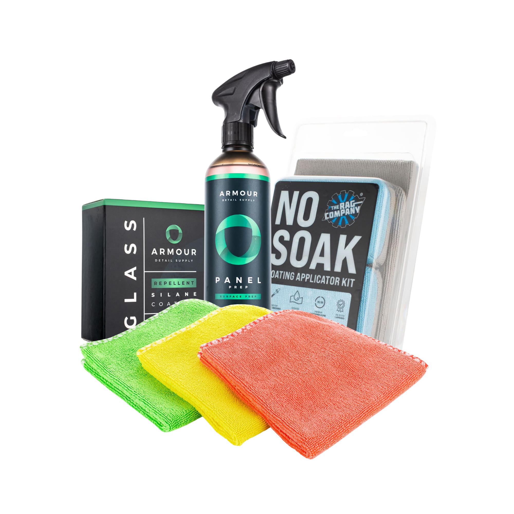 ADS Glass Coating Kit | Prep + Applicator + Towels – The Rag Company Europe