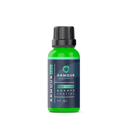 Armour PRO High Solids quartz coating 30 ml bottle by Armour Detail Supply, professional ceramic coating for car paint