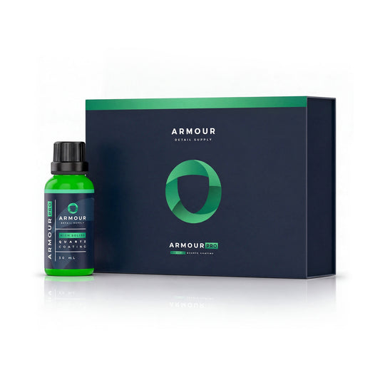 Armour PRO High Solids quartz coating 30 ml bottle with premium gift box by Armour Detail Supply for long lasting paint protection