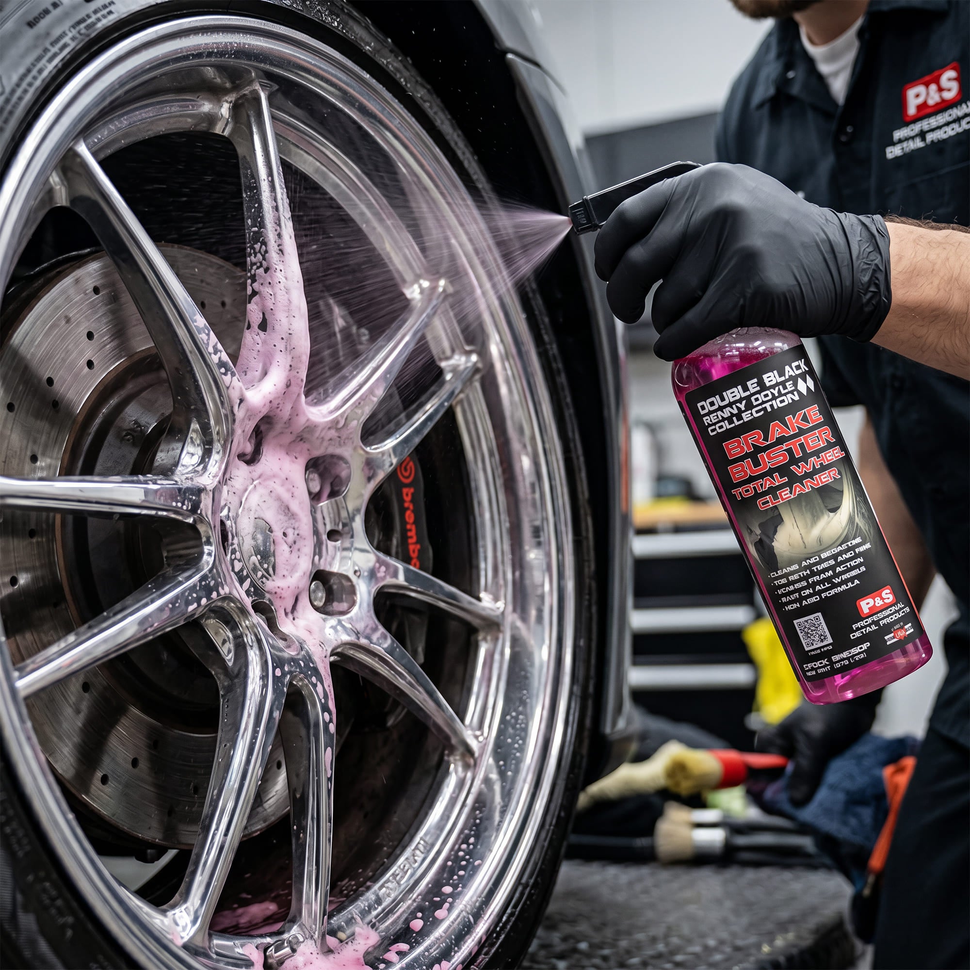 P&S Brake Buster | Acid-Free Foaming Wheel Cleaner – The Rag
