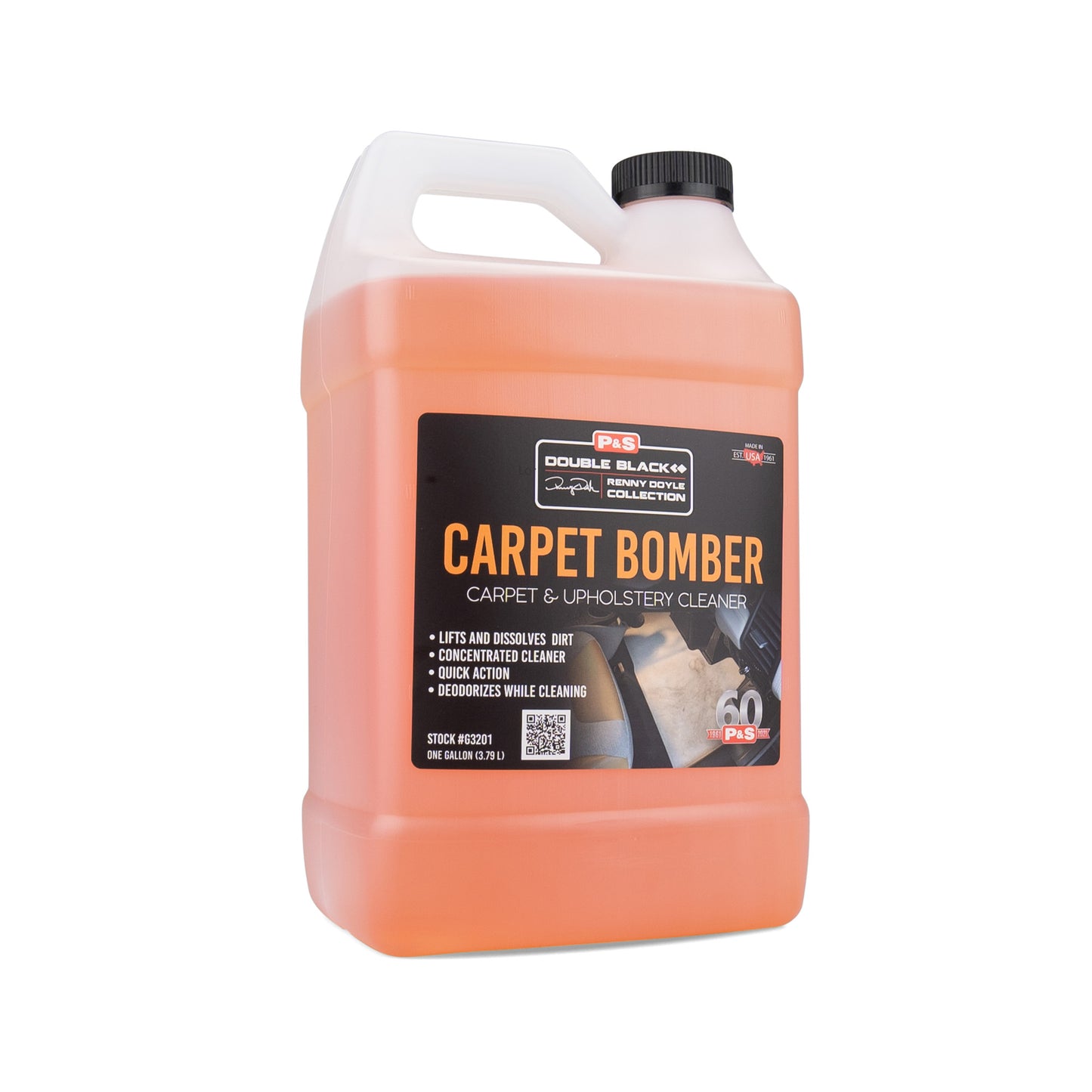 P&S CARPET BOMBER CARPET AND UPHOLSTERY CLEANER Gallon