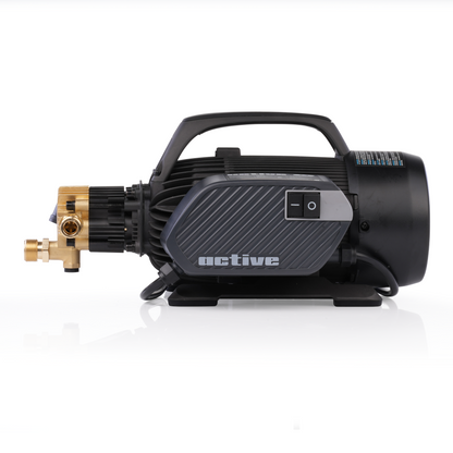 Active 2.3 electric pressure washer with premium accessories kit side