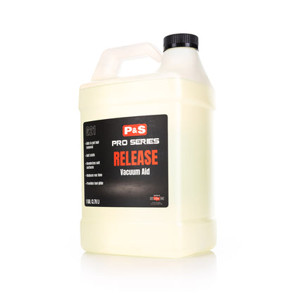 P&S Release Vacuum Aid professional vacuum aid for carpets and upholstery gallon sized