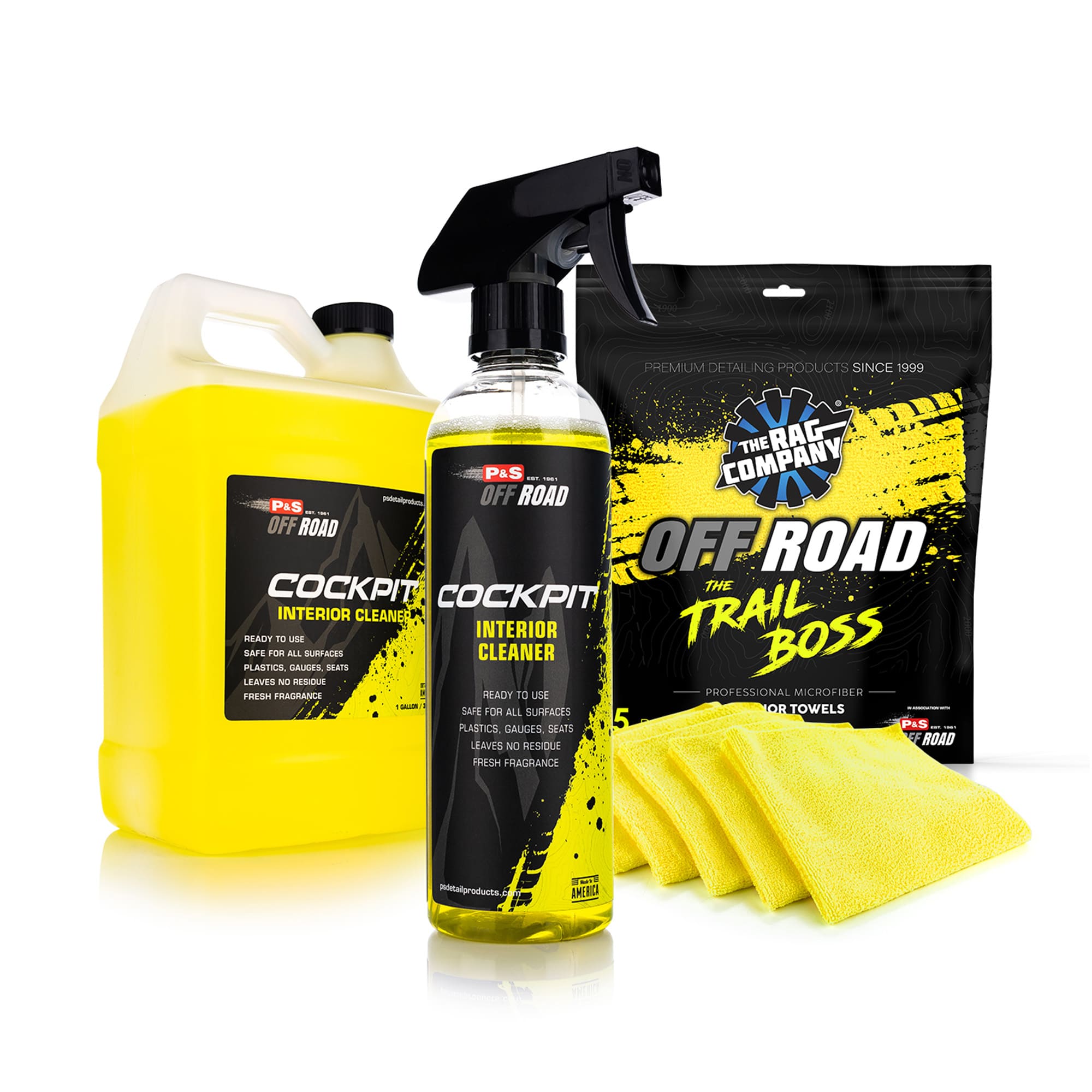 P&S Cockpit Interior Cleaner & TRC Off Road Trail Boss Pack – Premium ...