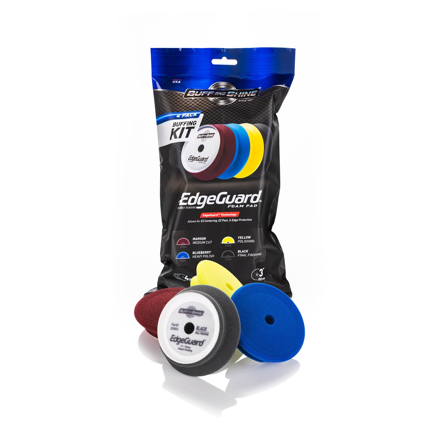 Buff and Shine - Edgeguard Foam Pad | 4 Pack