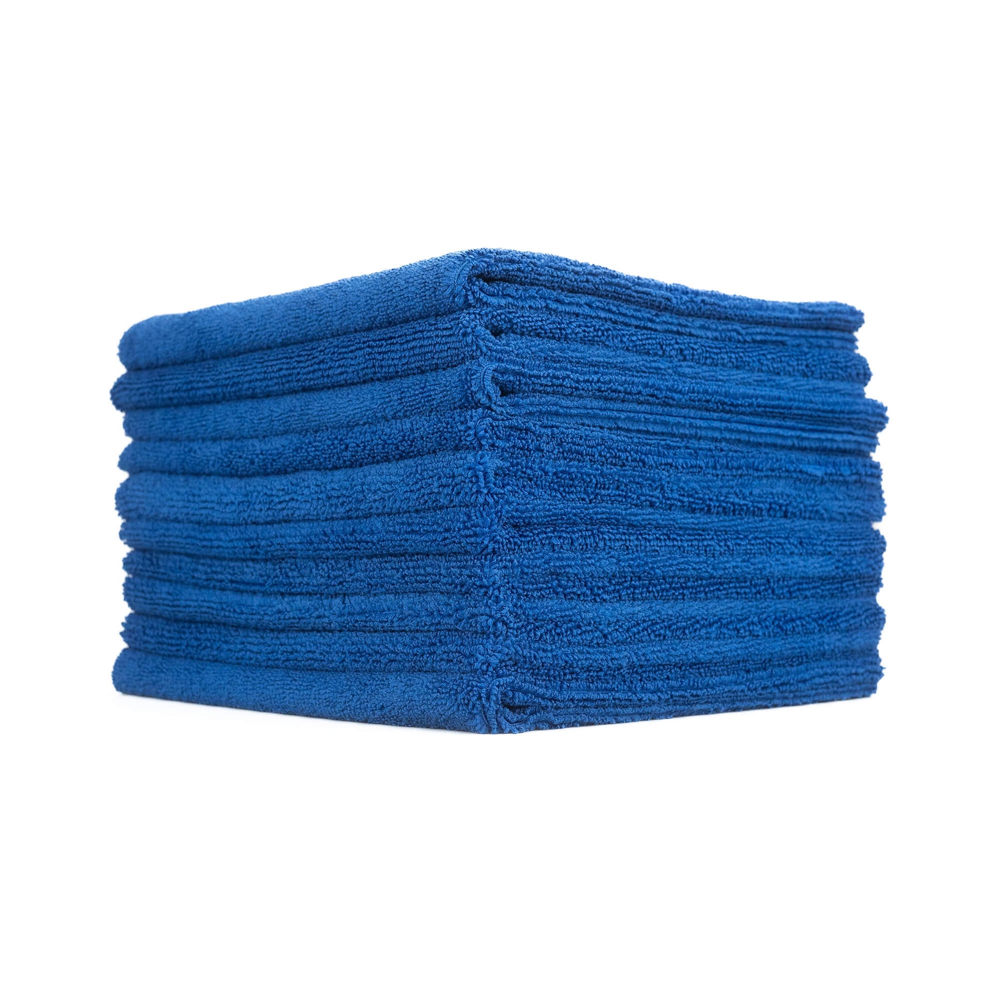 Edgeless 365 Premium Microfiber Terry Detailing Towel - 10 Pack Royal Blue
