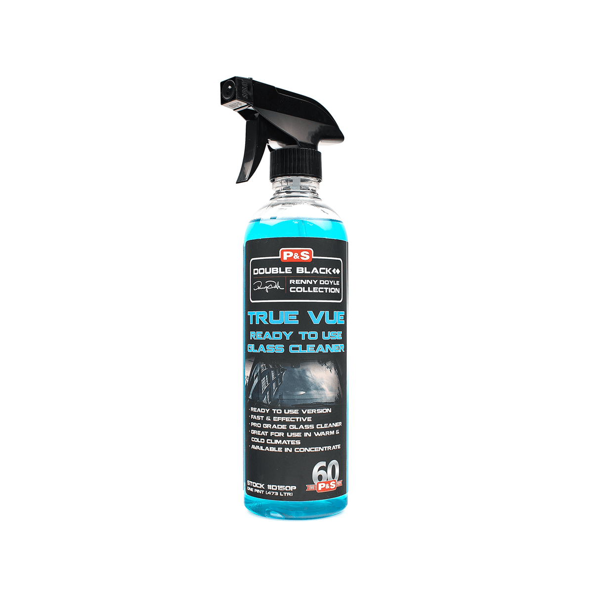 Trueview Glass Labels P&S True Vue | Streak-Free Glass Cleaner for Cars – The Rag Company Europe