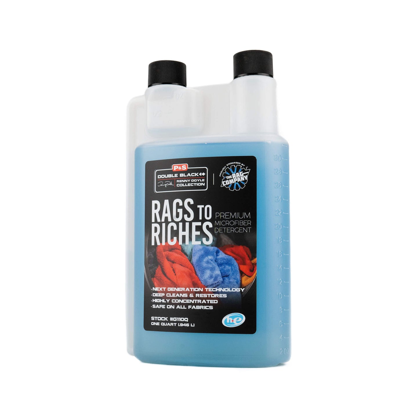 P&S Rags To Riches Microfiber Detergent & cleaner