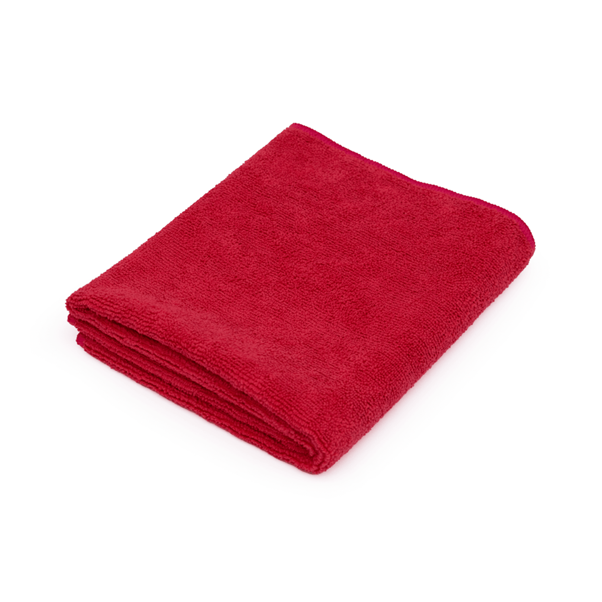 microvezel handdoek rood