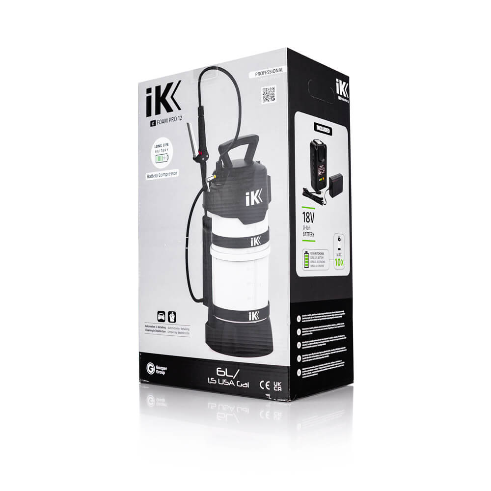 IK E Foam Pro 12 - 6 liter (incl. compressed air plug)